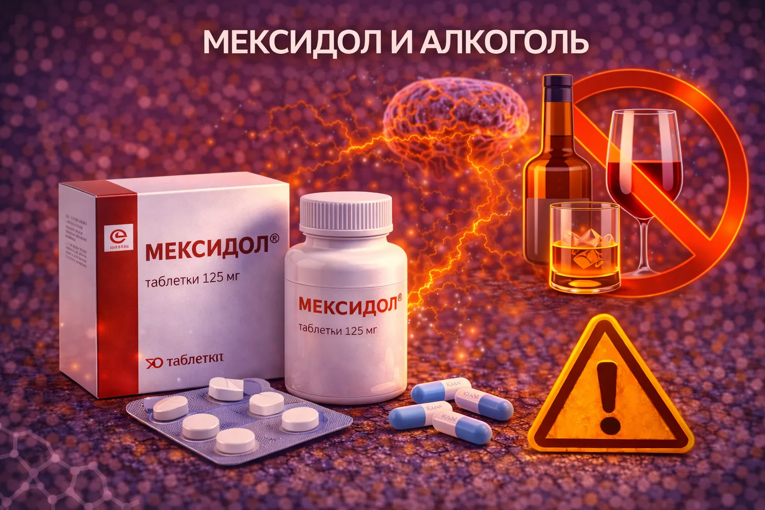 Мексидол и алкоголь: совместимость и последствия
